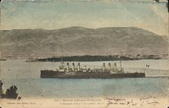 CPA Bateau Jeanne d'Arc Croiseur de 1er rang