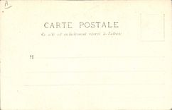 Vintage Postcard Bateau Jaureguiberry Cuirasse squadron has turret