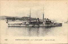 CPA Bateau Le Jean Bart Cuirasse d'escadre