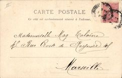 CPA Au clair de la lune Pierrot 