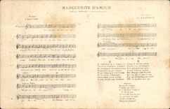 CPA Marguerite d'amour Abel Gay Beauville