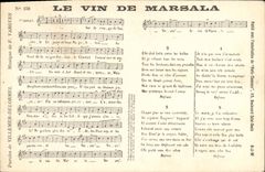 CPA Le vin de Marsala Villemer Delormel Vargues