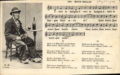 Vintage Postcard Soft Esclos