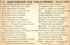 Postal Defensa de escupir a Delormel