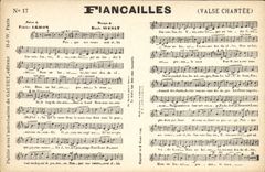 Postal Peticiones de mano Vals cantado Lemon Wesly