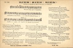 Postal nada! ¡Nada! ¡Nada! Queyriaux et Chicot