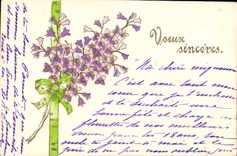 CPA Fantaisie Fleurs 