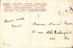 CPA Fantaisie Bonne annee Biche 