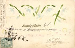 CPA Fantaisie Fleurs 