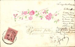 CPA Fantaisie Fleurs 