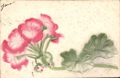 CPA Fantaisie Fleurs 