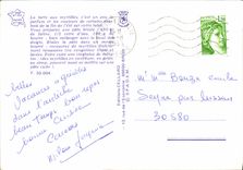 Modern Postcard the tart with bilberries