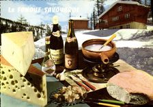 CPM La fondue Savoyarde
