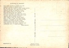 Modern Postcard the breath with cheese