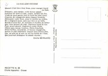 Modern Postcard the Nicoise salad