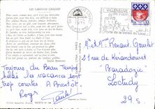 Modern Postcard the sardines grillees