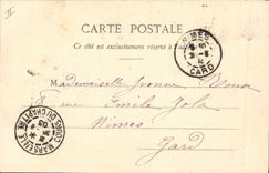 CPA Fantaisie Enfant Les cinq sens L'odorat