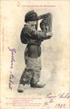 CPA Fantaisie Enfant La coqueterie du ramoneur