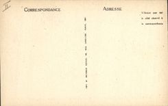 Postal Vagada de las Artes Decorativas C0'moda en marquetería Aubry