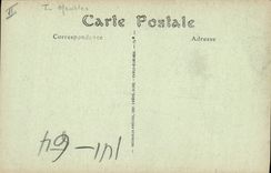 Postal Vagada de las Artes Decorativas Consola Luis XV