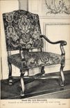 CPA Musee des Arts Decoratifs Fauteuil en bois naturel