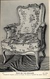 CPA Musee des Arts Decoratifs Fauteuil bergere