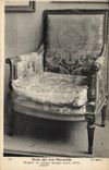 CPA Musee des Arts Decoratifs Bergere en acajou Louis XVI