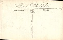 Postal Vagada de Cluny Silla tiene brazo