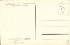 Postal Rijksmuseum Amsterdam Armstoel