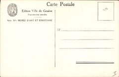 CPA Armoire en noyer Les quatre saisons