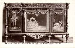 Postal París Vagada del Louvre amuebla a de apoyo Carlon Luis XVI