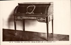 Postal París Vagada del Louvre Oficina de dama Riesner