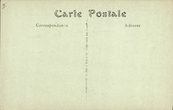 Postal Vagada de las Artes Decorativas Tabla Luis XV