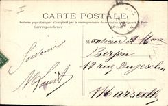 Vintage Postcard Tombeau of the brave men has Nemours Algerie