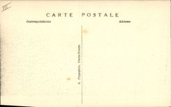 Vintage Postcard Funerailles of the Foch Marshal the procession places Harmony