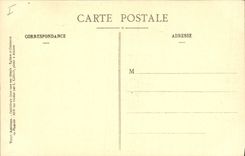 Vintage Postcards Amiens Cathedrale Tombs Fall from a canon