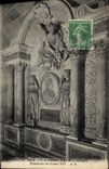 Vintage Postcard Abbey of Saint Denis Crupte Tomb of Louis XIV