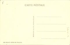 Vintage Postcards Gresy on Aix Fall from the Baroness of Pitcher