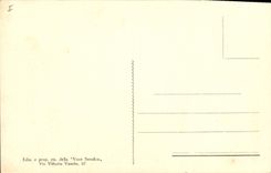 Vintage Postcard Roma Cimitero dei Cappuccini I Cappella