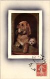 CPA Chien Chiens Chiot 