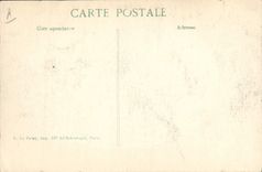 Vintage Postcard Militaria In the trench Engineers suspending their work to answer has an attack