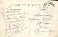 CPA Militaria Choisy au Bac Pont detruit par le Genie Francais 