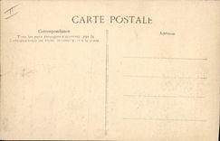 Vintage Postcard Militaria Passage of the Polytechnic school on a bridge of boats built by the 1st Genius