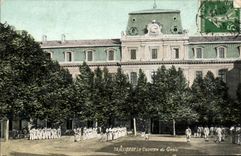 Postal Militaria Aviñón el cuartel de la Ingeniería