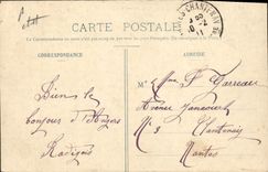 Vintage Postcard Militaria 6th Genius Construction of the footbridge doubles on span sheet piling