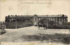 Postal Militaria Montpellier la ciudadela de la 2.o Ingeniería