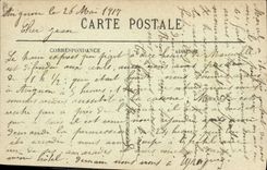 CPA Militaria Avignon Caserne du 7eme Genie