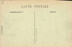 Vintage Postcard Militaria Metz Quarters Genius