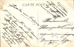 Vintage Postcard Bateau Justice Armours French 1st rank