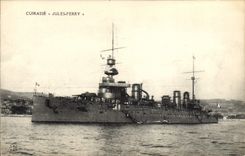 CPA Bateau Cuirasse Jules Ferry